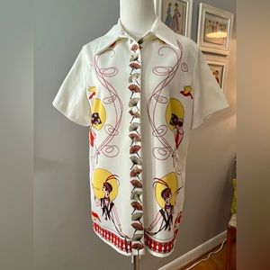 Vintage polyester shirt
